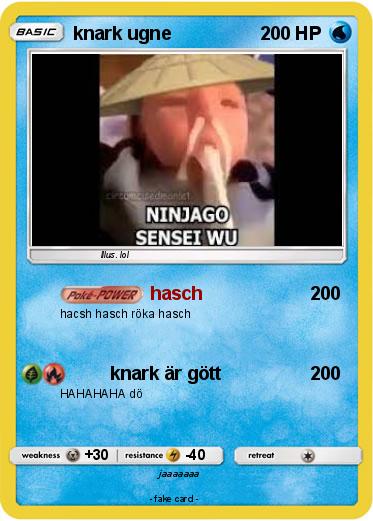 Pokemon knark ugne