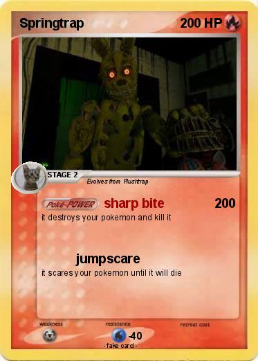 Pokemon Springtrap