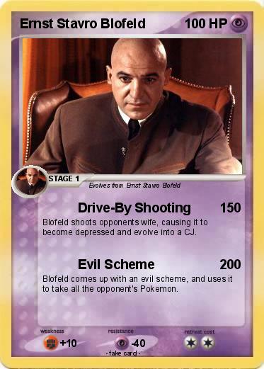 Pokemon Ernst Stavro Blofeld