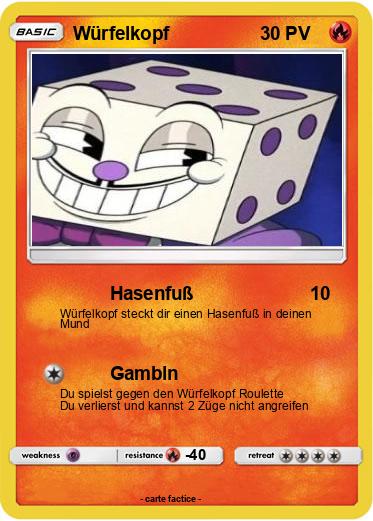 Pokemon Würfelkopf