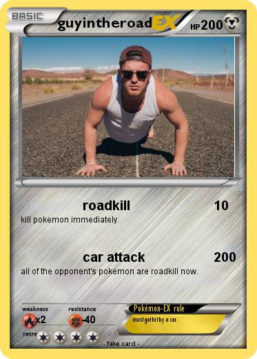 Pokemon guyintheroad