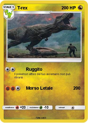 Pokemon T-rex