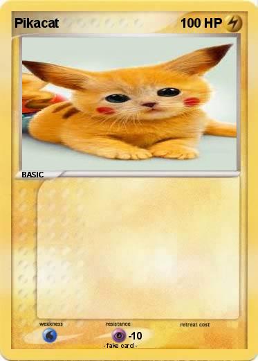 Pokemon Pikacat