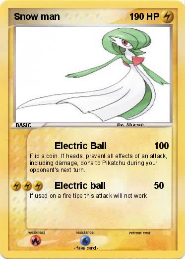 Pokemon Snow man