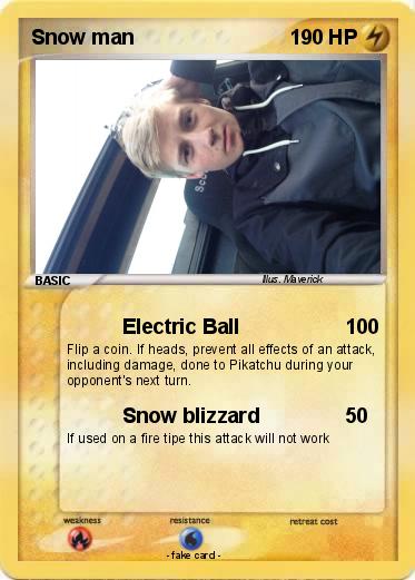 Pokemon Snow man