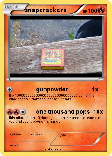 Pokemon snapcrackers