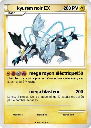 Pokemon kyurem noir EX