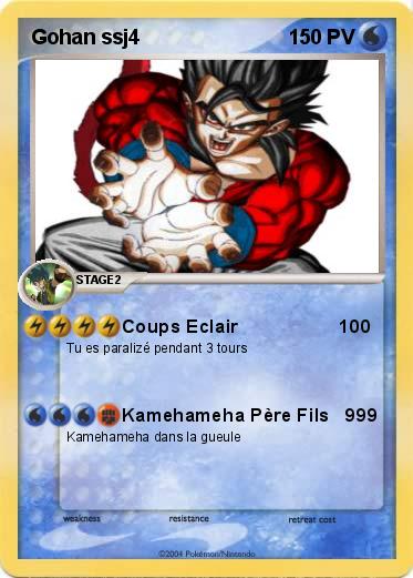 Pokemon Gohan ssj4                  