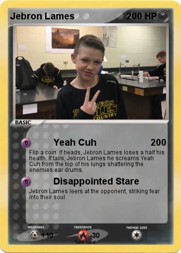 Pokemon Jebron Lames