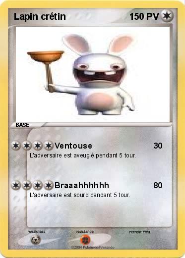 Pokemon Lapin crétin