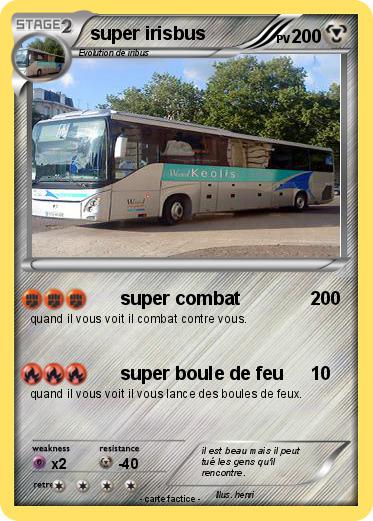 Pokemon super irisbus