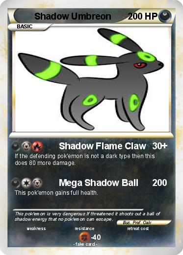 Pokemon Shadow Umbreon