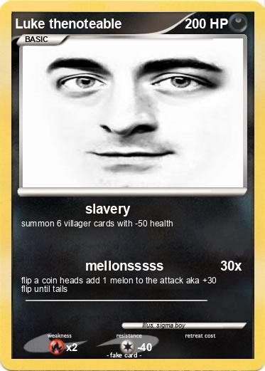 Pokemon Luke thenoteable