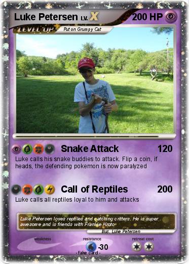 Pokemon Luke Petersen