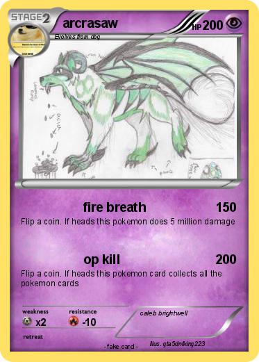 Pokemon arcrasaw