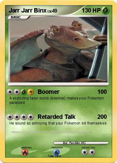 Pokemon Jarr Jarr Binx