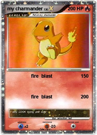 Pokemon my charmander