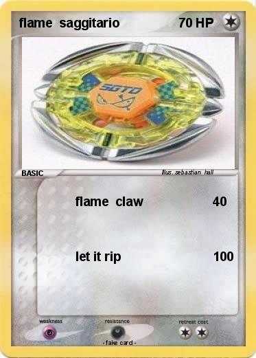 Pokemon flame  saggitario