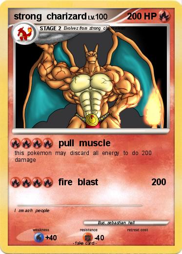 Pokemon strong  charizard
