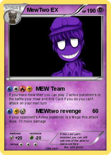 Pokemon MewTwo EX
