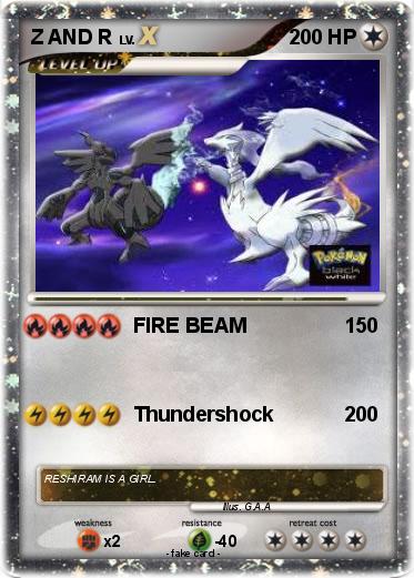 Pokemon Z AND R