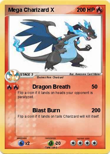 Pokemon Mega Charizard X