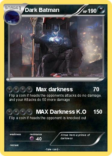 Pokemon Dark Batman