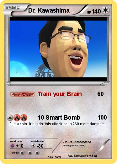 Pokemon Dr. Kawashima