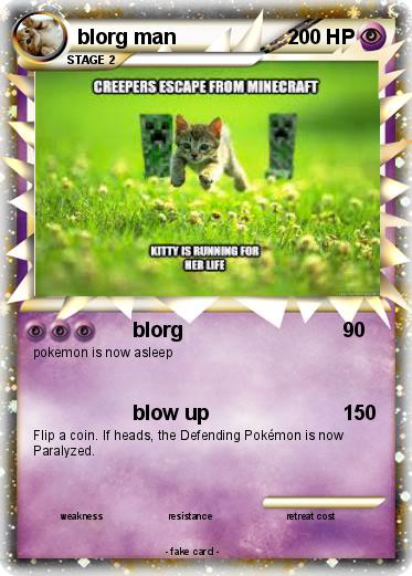 Pokemon blorg man