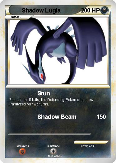 Pokemon Shadow Lugia