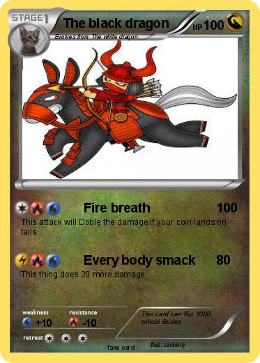 Pokemon The black dragon