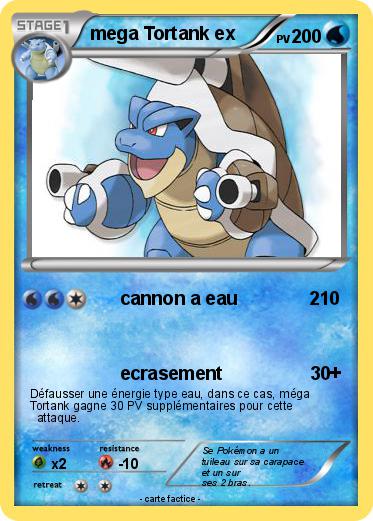 Pokemon mega Tortank ex