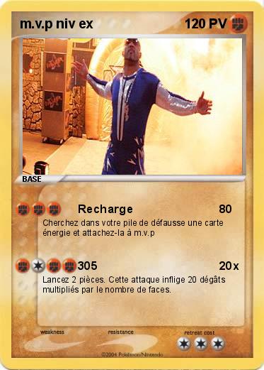 Pokemon m.v.p niv ex