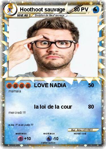 Pokemon Hoothoot sauvage