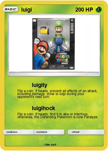 Pokemon luigi