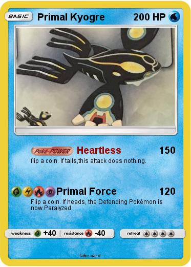 Pokemon Primal Kyogre