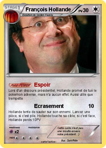 Pokemon François Hollande
