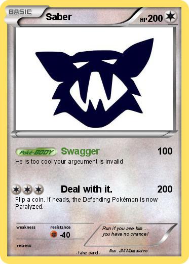 Pokemon Saber