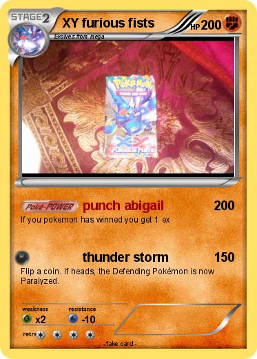 Pokemon XY furious fists