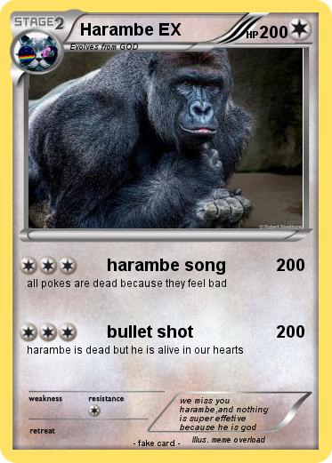Pokemon Harambe EX