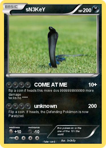 Pokemon sN3KeY