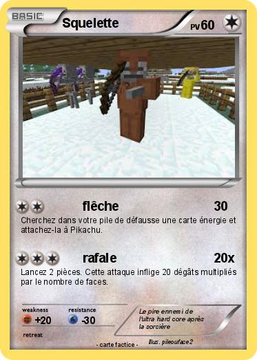 Pokemon Squelette