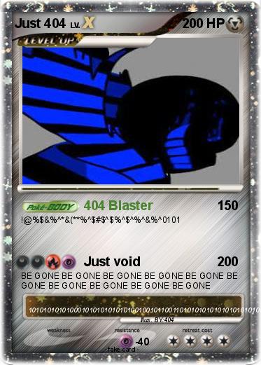 Pokemon Just 404