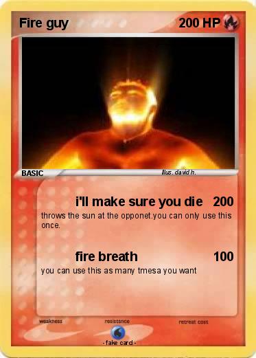 Pokemon Fire guy