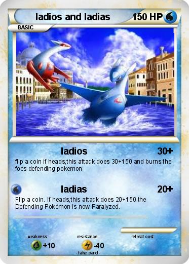 Pokemon ladios and ladias