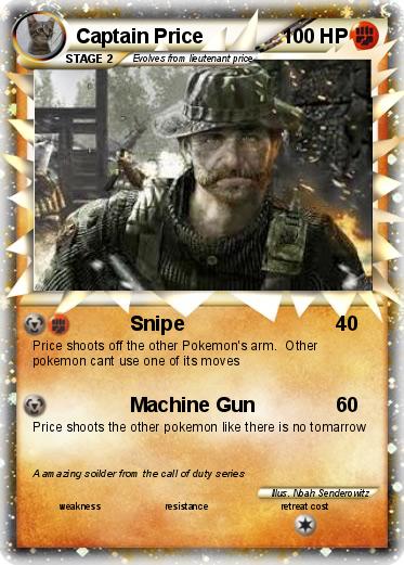 Pokemon Captain Price
