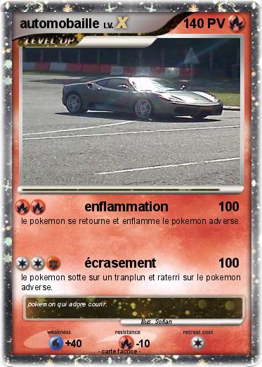 Pokemon automobaille