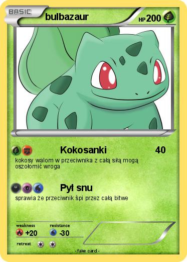 Pokemon bulbazaur