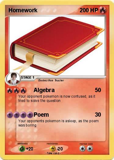 Pokemon Homework