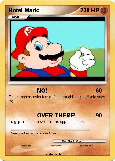 Pokemon Hotel Mario